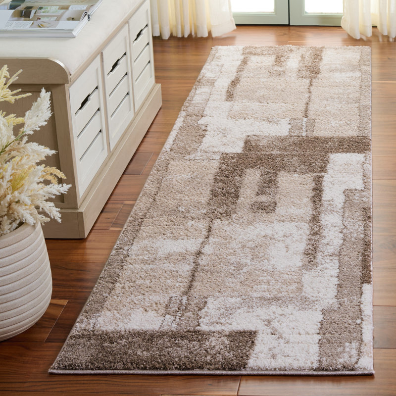 Northport Performance Abstract Rug, Runner 2'3" x 8'