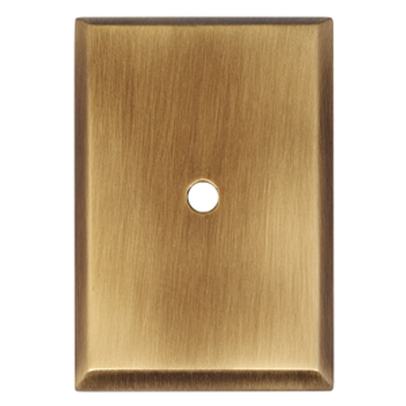 2.63" Back Plate, Antique English Matte, 2.63" H x 1.75" W x 0.13" D