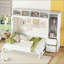 Lit escamotable mural avec placard et tiroirs Murphy