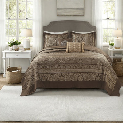 Ensembles de literie réversibles de luxe, grand jacquard en microfibre pour la maison