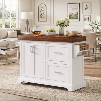 53" Large Kitchen Island