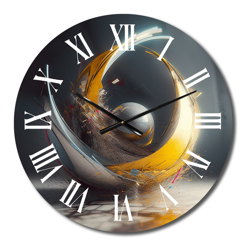 Metal Wall Clock, Small