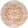 Christa Oriental Orange/Ivory Area Rug