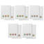  Ensemble de serviettes de bain 100% coton festonné 2 pièces MAUI-1581109357-1581109358