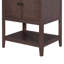 Ensemble de meuble-lavabo simple avec plateau en céramique 24,11 po Melainie-1052905328