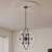  Modern 25.59'' 12 - Light Dimmable Large Globe Pendant Lantern Chandelier-2034489083