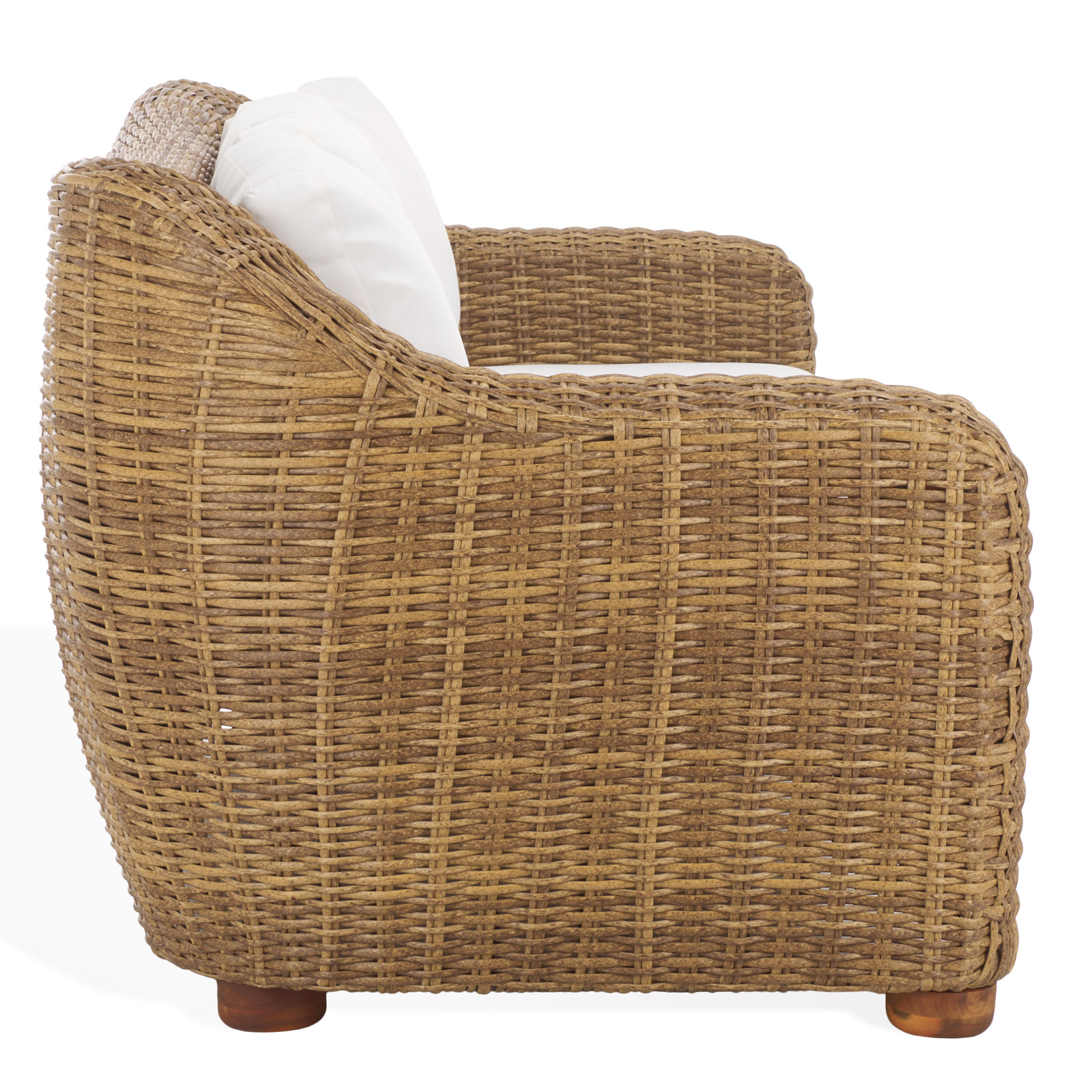 Melbourne 81" Acacia Patio Sofa
