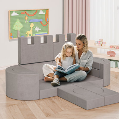 Canapé modulaire pour enfants 16 pièces