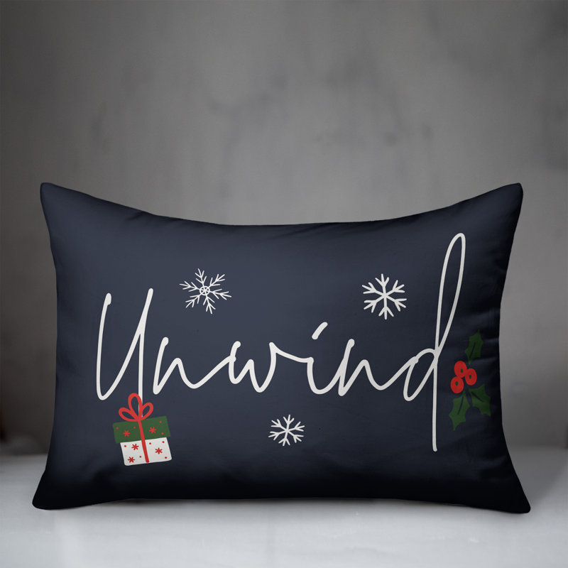 No Decorative Addition Throw Pillow, Navy