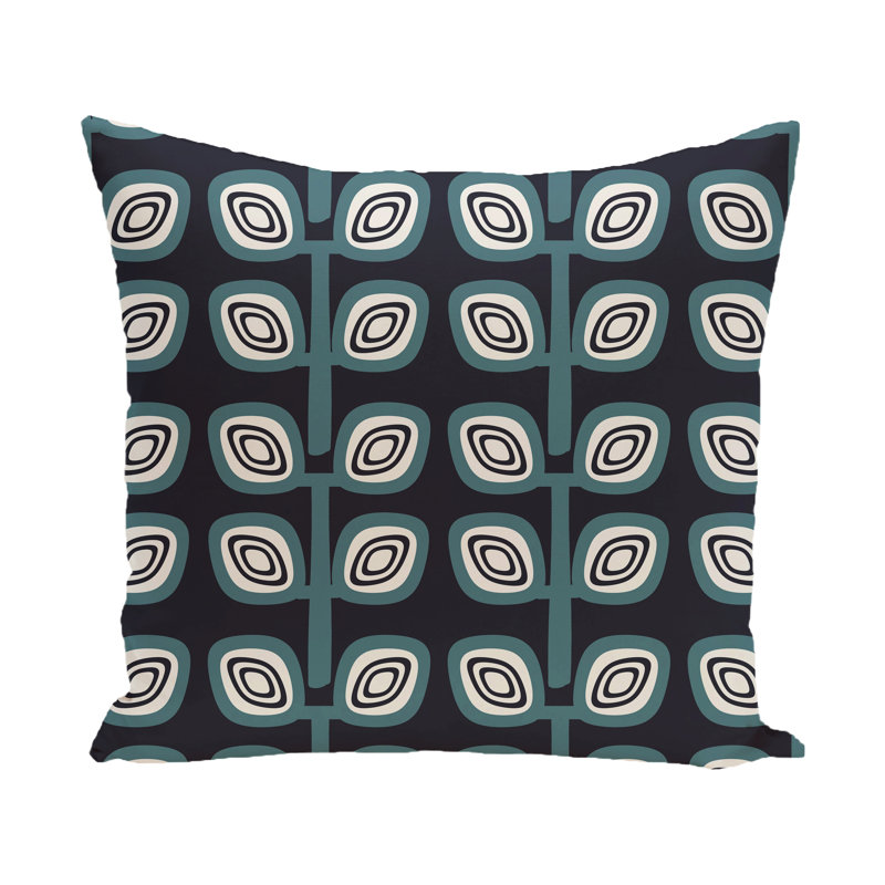  Housse et insert de coussin extérieur d'extérieur, 18 po x 18 po, Bleu marine