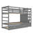 Felipita Kids Twin Over Twin Bunk Bed with Trundle with Drawers-366835247
