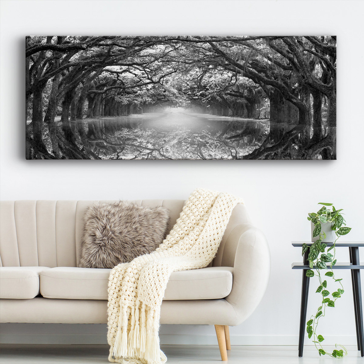 Millwood Pines Oak Alley Reflection | Wayfair