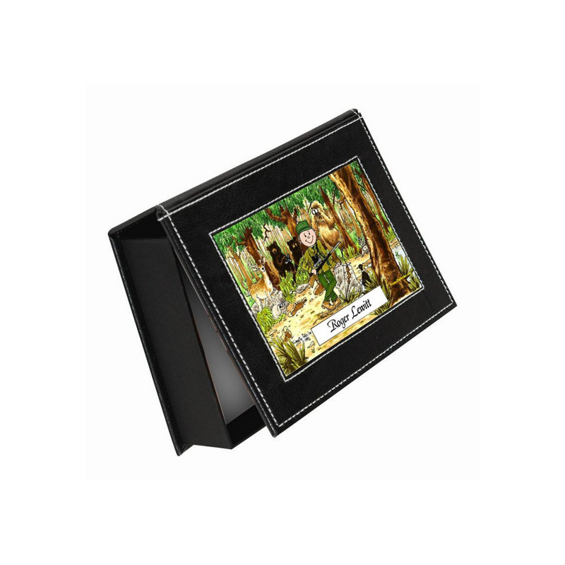 Faux Leather Memory Box