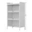 Armoire de rangement pour garde-manger avec portes et portes rétractables, armoires sur pieds