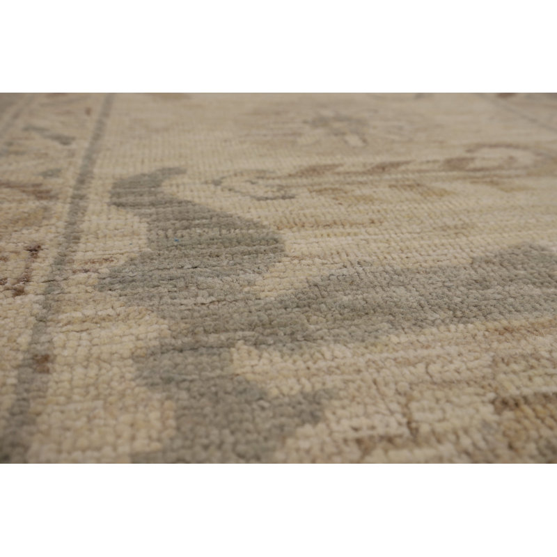 Vegetable Dye Oushak Turkish Large Rug 10