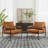 Eisenman 27.09'' W Leather Upholstered Accent Armchair-249569278