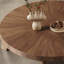 Table basse en bois de noyer massif