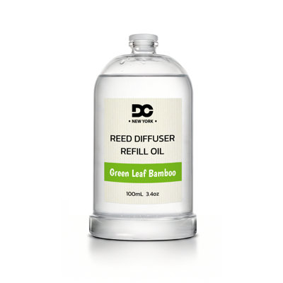 Green Leaf Bamboo Reed Diffuser Refill Oil