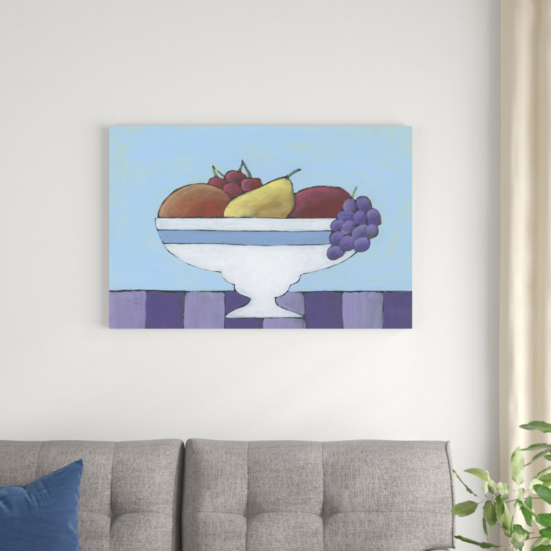 Bol à fruits blanc II, H 24 po x l 36 po