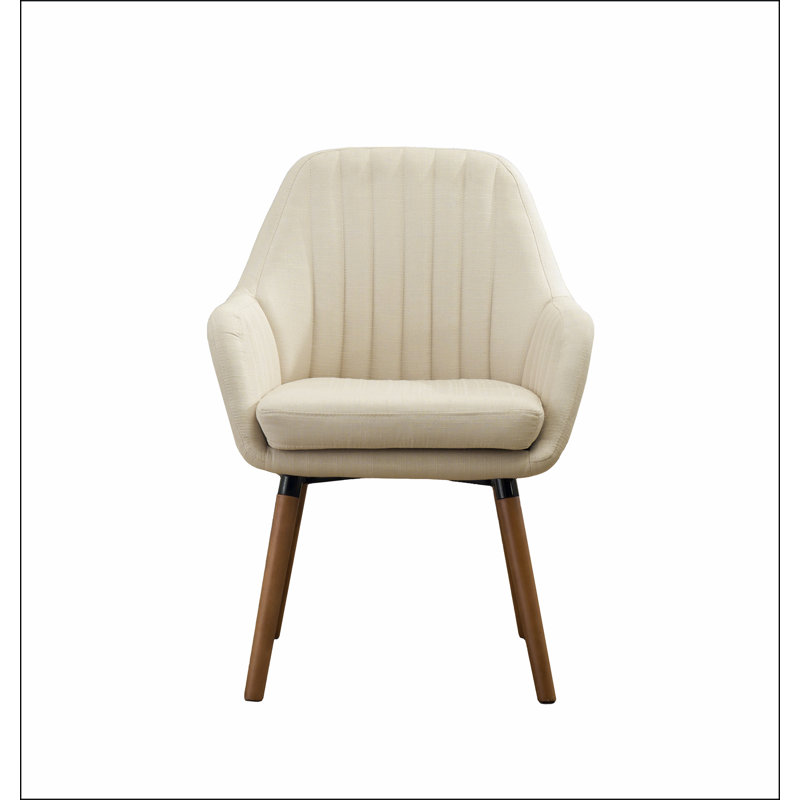 Fauteuil d'appoint Tuchico, Tissu tan