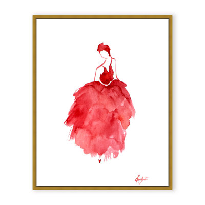 'Prima Ballerina' Framed Print Wall Art
