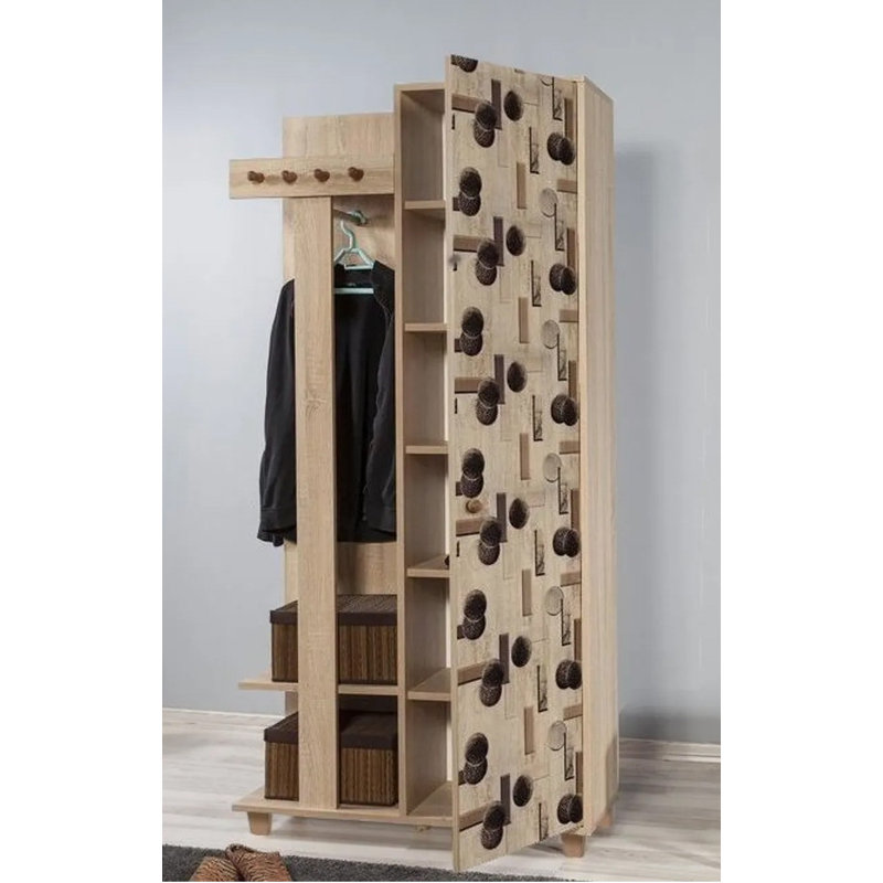Arbre d'entrée avec rangement pour chaussures Huntingdon