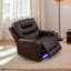  Fauteuil inclinable en similicuir 40 po Terisha