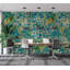 Christopher Peel & Stick Botanical Wall Mural - Spring Garden Aqua Blue-106738922