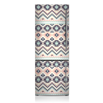 Abstract Non-Wall Damaging Door Decal