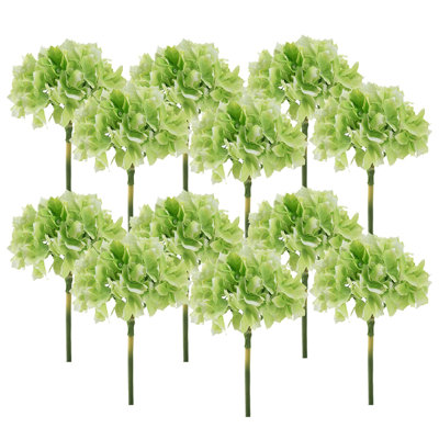 14" Almost-Real Hydrangea - Set of 12