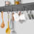 3pcs Under Cabinet Mug Hooks,Adhesive/Screw 2 Ways Install Mug Holder