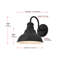 Applique murale noire Callen