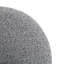 Revêtement intérieur en métal, pattes dorées, motif uni, confortable pour les sièges de bar à long terme, revêtement en mélange de deux cadres gris, petits espaces de salle à manger intelligents