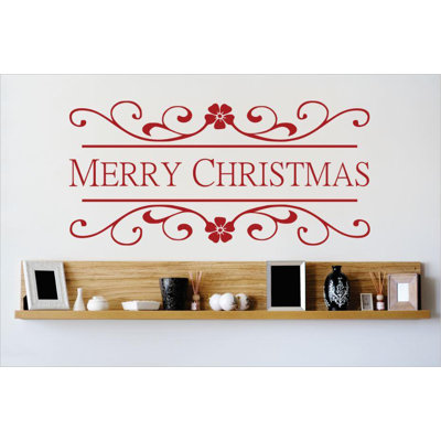 Décalcomanie murale joyeux de noël