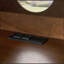 Table de chevet cannelée Mid Century