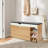 39.3X11.8X20" Shoe Storage Bench With Seat-1286288525
