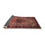 Tapis oriental rouge / beige-239820960