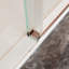 Porte de douche coulissante simple sans cadre avec verre transparent 5/16 po (8 mm) Opal Mirage MCOCOD l 48 po x H 76 po-106514200
