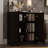 Palace Imports 100% Solid Wood Short Bookcase with Doors, Adjustable Shelves, Modular Storage Bookshelf, 32" W x 35.75" H-125374057