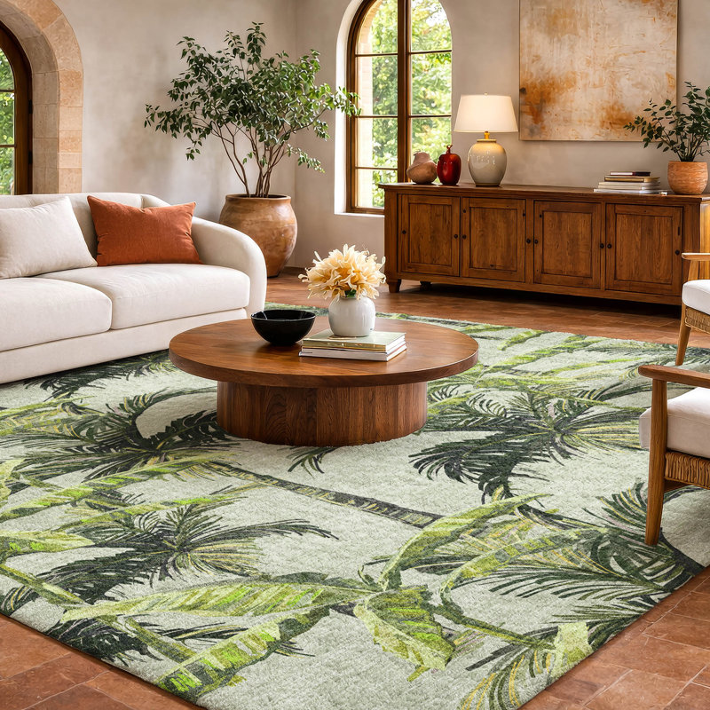 Tapis de qualité supérieure lavable à la machine à poils longs Dream ADS205, 10 pi x 14 pi