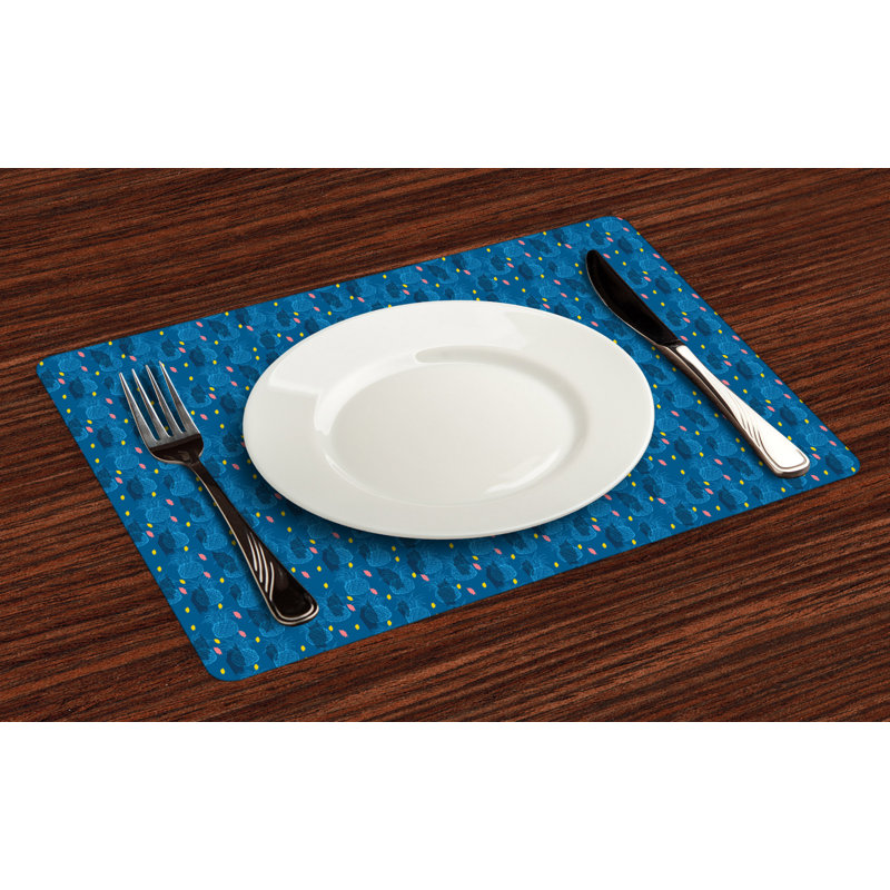 Polyester Food & Drink Rectangle Placemat