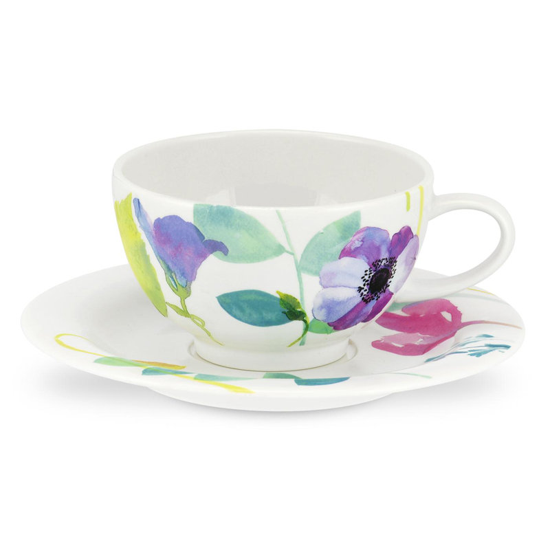 Portmeirion, Water Garden - Cup & Saucer