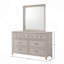 Commode 6 tiroirs grise