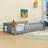 Twin Wood Floor Platform Bed-1111934565