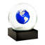 Big Blue Marble Snow Globe
