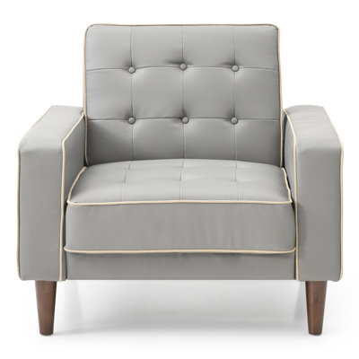 Contemporary Track Arm Chair Bed