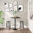 Height-Adjustable Round Bar Table