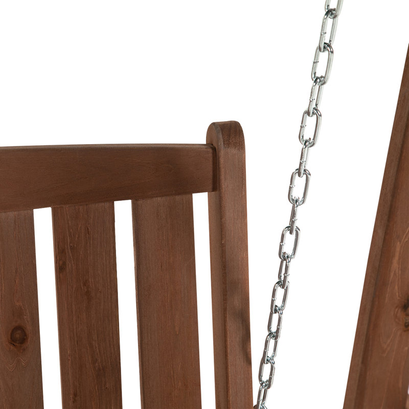 2 Person Porch Swing with Canopy, Green