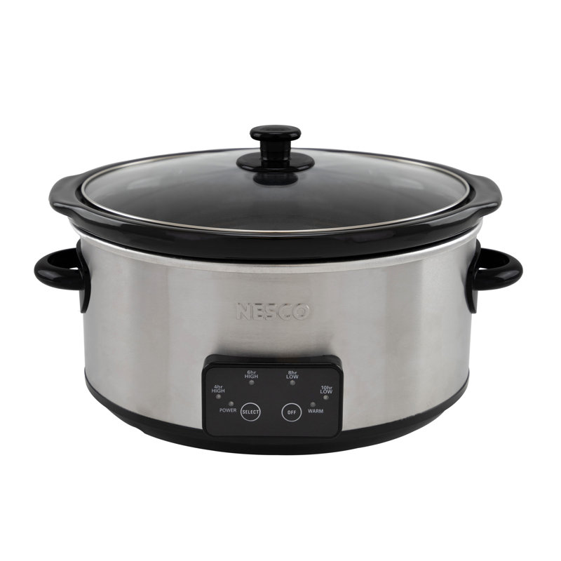 Nesco 6 Qt. Stainless Steel Slow Cooker