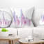 Peinture ville skyline oreiller Cityscape